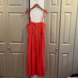 Aerie Smocked Midi Dress